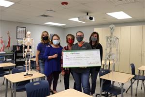Healthcare Sciences and Emergency Medical Services receive $15,000 grant